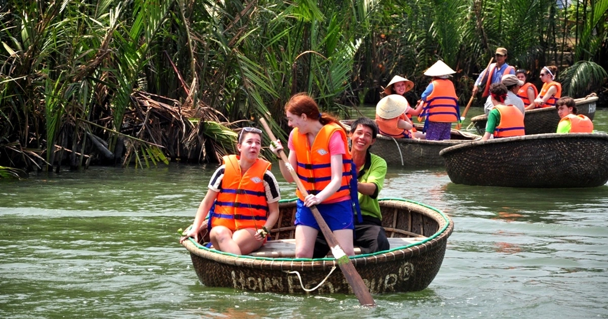 Basket boat Hoi An(Dân Trí)